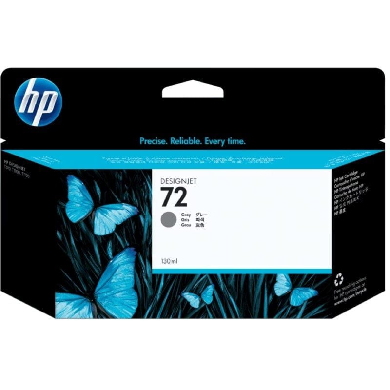 Cartucho de tinta original hp nº72/ gris